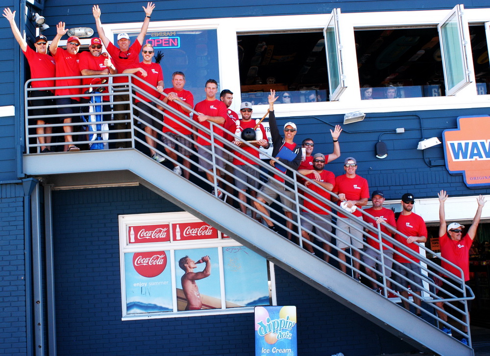 Line-up at Shore Club